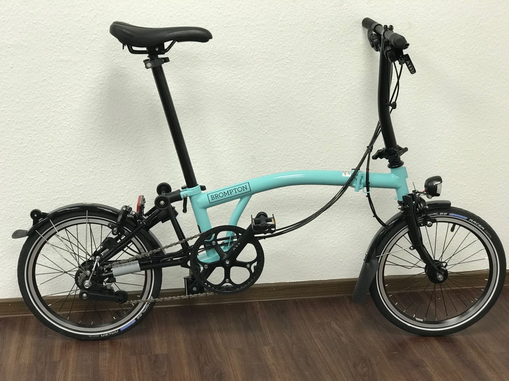  Brompton Black Edition  S6LD Turkish Green glossy 2022 Faltrad