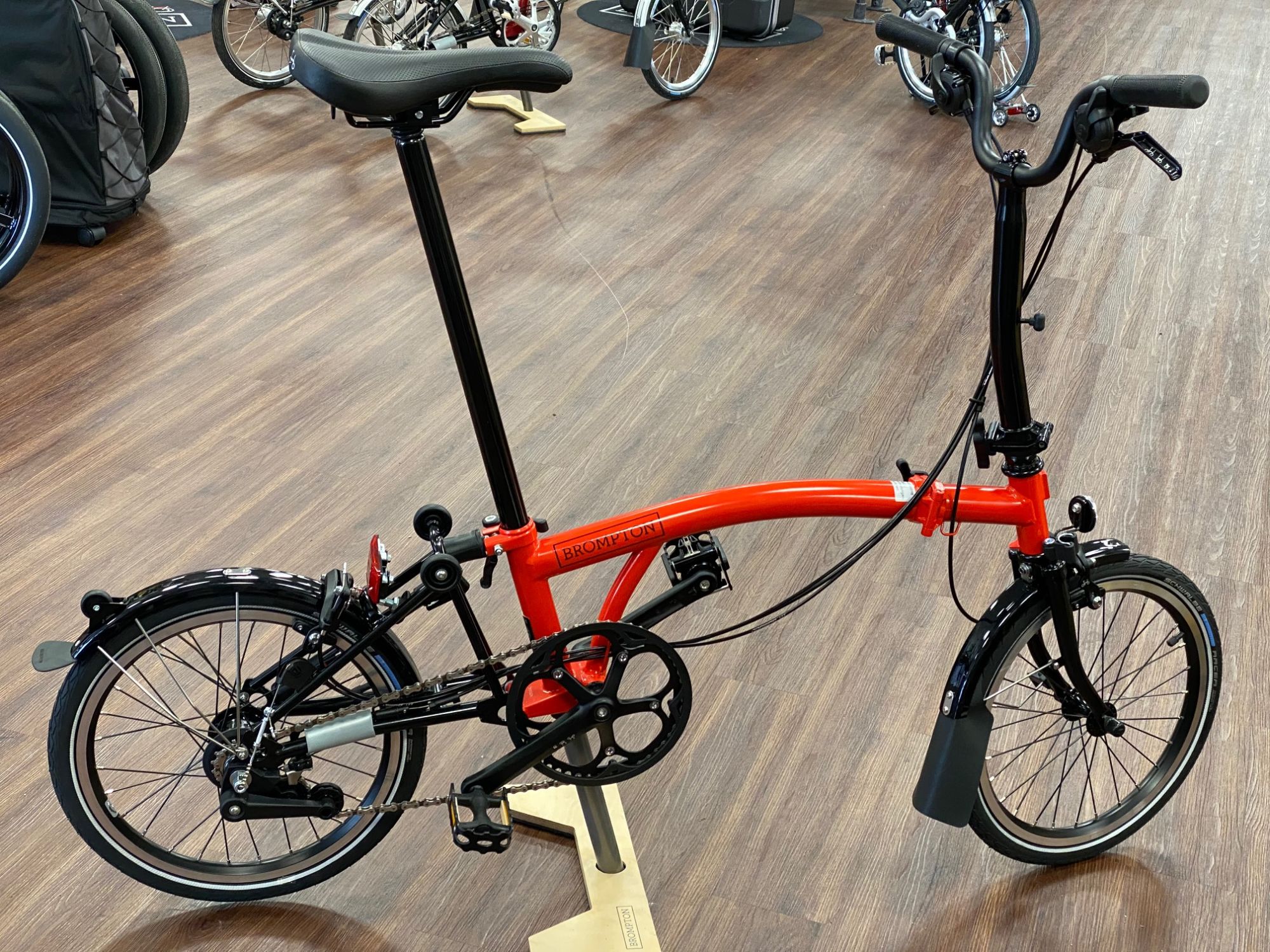 brompton black edition red rocket