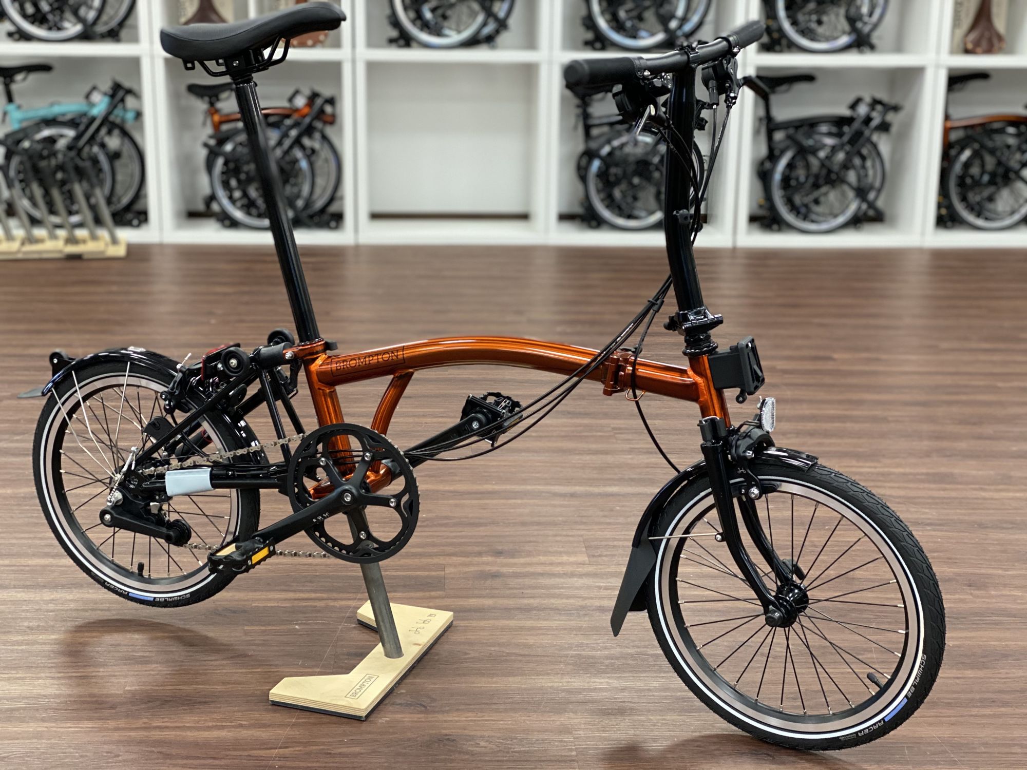 brompton black edition flame lacquer