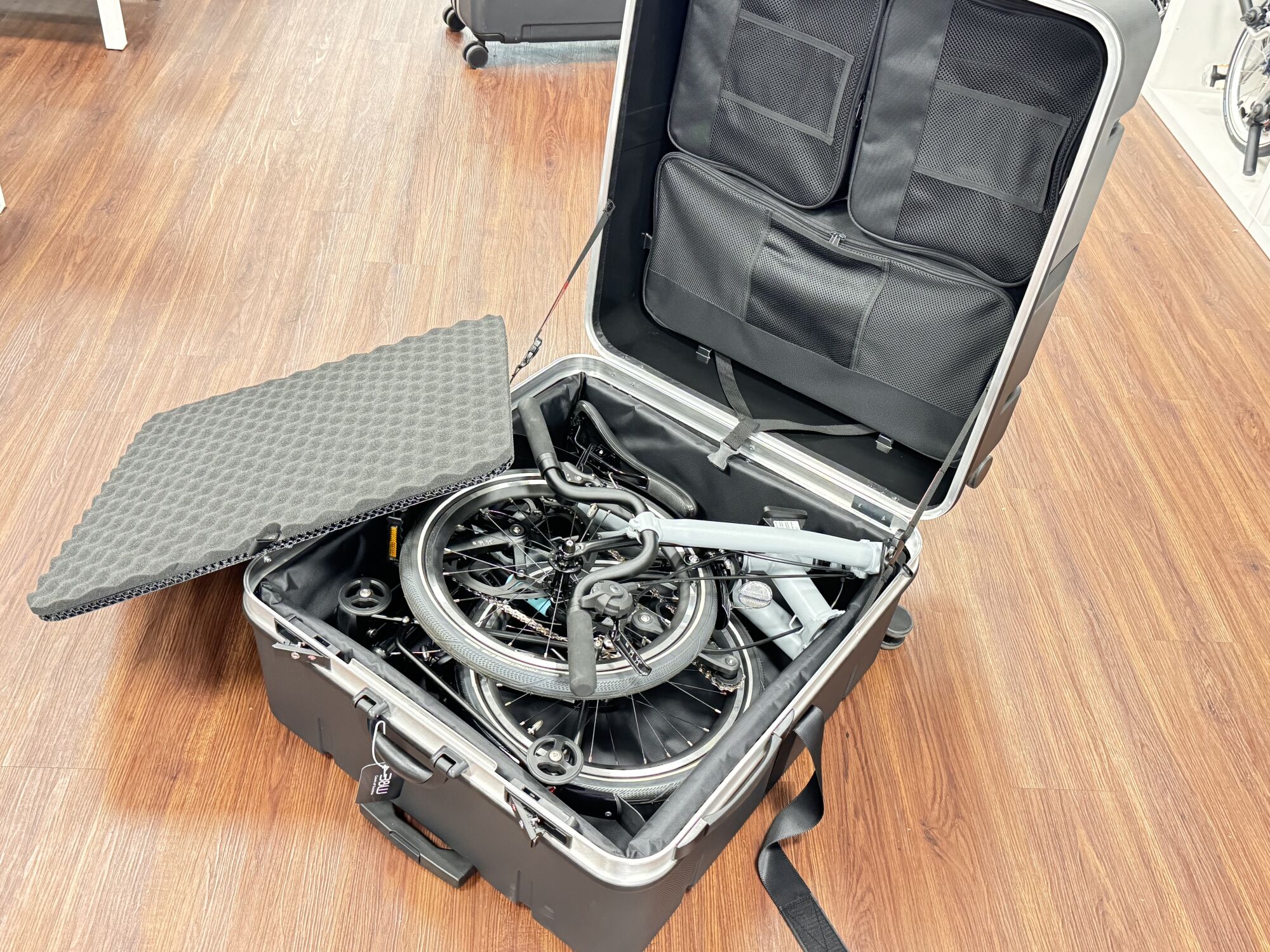 B W Foldon Travel Case Brompton Reisekoffer