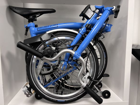 Brompton Utility 3 Gang Archive Edition Arctic blue mittlerer