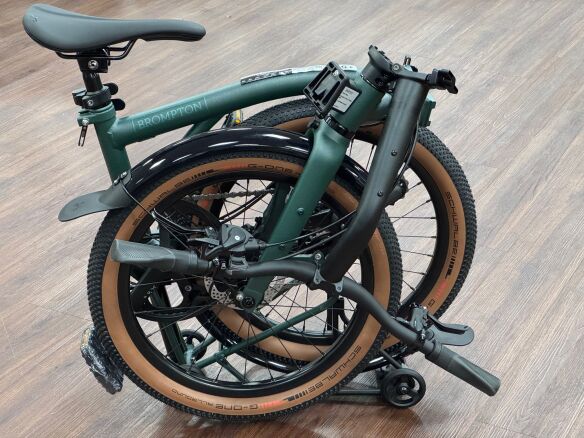 Brompton G Line Forest Green tiefer Lenker