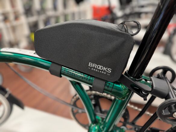 Brooks Scape Oberrohrtasche für Brompton kurz Farbe Schwarz