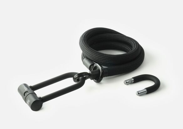 Texlock eyelet L (160cm) inkl. U/X-Lock Onyx Black