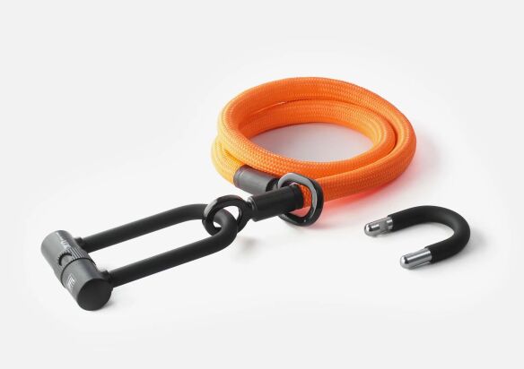 Texlock eyelet M (120cm) inkl. U/X-Lock Acid Orange