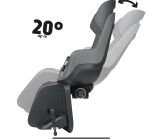 Bobike GO Maxi Carrier Kindersitz macaron grey(mit Schlaf-Funktion)