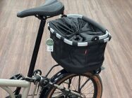 Reisenthel Einkaufskorb mit Uniklip für Brompton Gepäckträger C Line, P Line & G Line