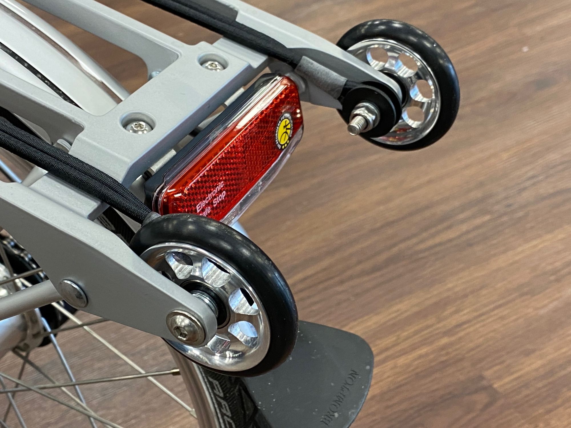 Ultraleichtes Faltrad Easy Wheel 6cm Halterung Gepäckträger Gepäckhalter