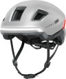 Abus HYP-E Smart Helm - Gleam Silver M / 54-58cm