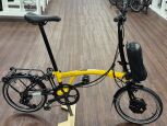 Brompton Electric C Line 4-Gang Bumblebee Yellow Hoher Lenker