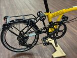 Brompton Electric C Line 4-Gang Bumblebee Yellow Hoher Lenker