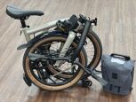 Brompton Electric G Line Traildust white hoher Lenker Lenker