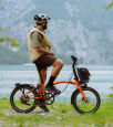 Brompton G Line Adventure Orange tiefer Lenker