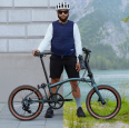 Brompton G Line Forest Green tiefer Lenker