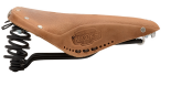 Brooks B67 Leder Sattel Softened Aged Brown mit Federung