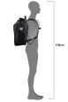 Ortlieb Radtasche-Rucksack Vario 26L - High Vis black Reflex